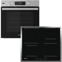 BAUKNECHT Backofen-Set BAKO 780 Steam IND IN, mit 1-fach-Teleskopauszug, Hydrolyse, GentleSteam – für ein saftiges Inneres und ein knuspriges Äußeres