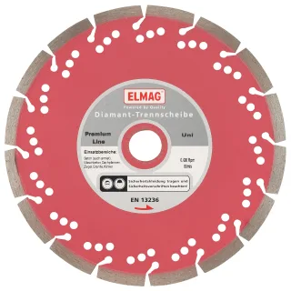 ELMAG Diamantscheibe PREMIUM LINE - UNI (Bohrung: 22,2 mm) - 61571