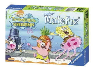 Ravensburger 26356 - Spongebob: Junior-Malefiz