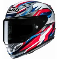 HJC Motorradhelm HJC RPHA 12 DRAVIX MC21 Integralhelm Weiß / Rot / Blau M (1er Set), integralhelm motorrad