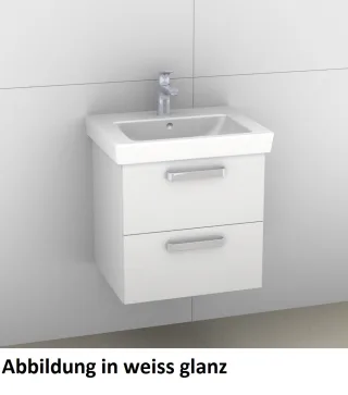 Artiqua 414 Waschtischunterschrank für Subway 2.0 7113F5, 7113F7 Sangallo Grau quer, 414-WU2L-V61-71 414-WU2L-V61-7154-432