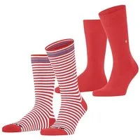 Burlington Socken Burlington Everyday Stripe 2-Pack Herren (2-Paar)