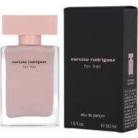 narciso rodriguez Eau de Parfum For Her EDP Damen Spray, Blumiger-moschus Duft mit Sandelholz, Rose, Pfirsich und Patchouli