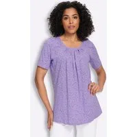 Sieh an! T-Shirt Longshirt Kurzarm