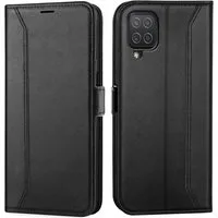 CoolGadget Handyhülle Wallet Klapptasche Cover Case für Samsung Galaxy A12 / M12 6,5 Zoll, Handy Tasche mit RFID Schutz Kartenfach Book Schutzhülle