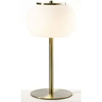 casa NOVA Tischleuchte casa NOVA Tischleuchte HILDA DH 18x33 cm gold Tischlampe Klemmleuchte, Warmweiß