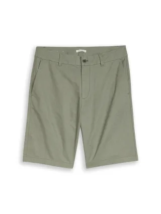 Denim Tom Tailor - TTRELAXED Chino Shorts mit Leinenanteil sea spray - Gr. - XXL