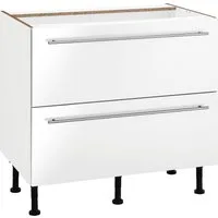 OPTIFIT Unterschrank Bern 90 cm breit, mit 2 großen Auszügen für viel Stauraum