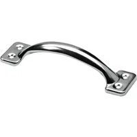 Hettich Möbelgriff Hettich Möbelgriff Stahl silber 32,0 x 127,0 x
