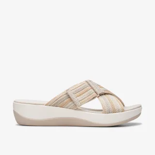 Arla Wave Beige Kombi-Sandalen