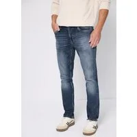 STREET ONE MEN Regular-fit-Jeans aus Baumwolle mit Stretchanteil