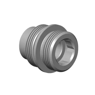 Dornbracht Nippel Ersatzteile 092403019 M22 x 1 x 1/2" Chrom 092403019-00