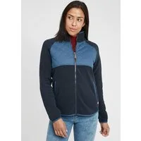 OXMO Kapuzensweatjacke OXMalin Fleece Übergangsjacke mit Steppmuster