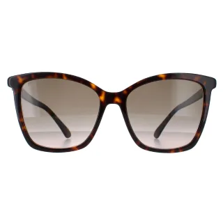 Jimmy Choo Square Damen Havanna Braun Farbverlauf ALI/S