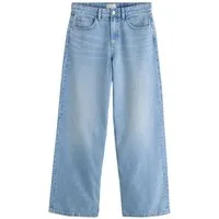Next Weite Jeans Jeans mit weitem Hosenbein und Gürtel (1-tlg)
