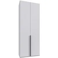 Wimex Kleiderschrank Mugano,in 5 Breiten,2 Höhen,2 Tiefen, viele Farben, Made in Germany (in Basic oder Premium Ausstattung) mit langen Griffen aus Metall, mit oder ohne Spiegel