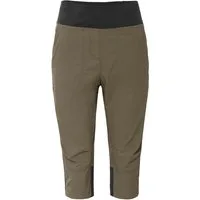 Bergson Outdoorhose PUSULA COMFORT Capri Damen 3/4 Wanderhose, leicht, elastisch, strapazierfähig, Normalgröße