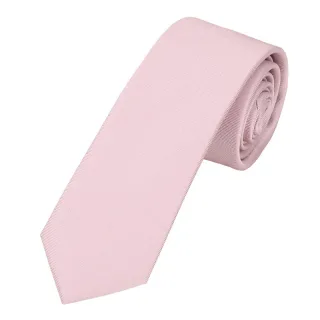 seidenfalter - Krawatte Uni 6,0-6,5cm altrosa - Gr. - OS