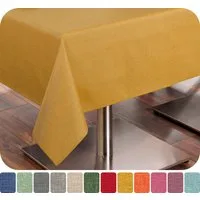 Beautex Tischdecke Leinenoptik wasserabweisend, fleckabweisend und pflegeleicht (1-tlg)