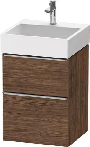 Duravit D-Neo Waschtischunterbau wandhängend Nussbaum dunkel Matt 484x442x625 mm - DE4370070210000 DE4370070210000