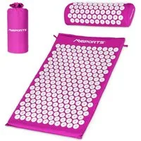 MSports® Akupressurmatte Akupressurmatte - Akupressur Set