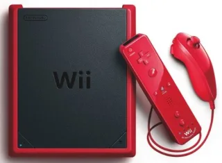 Nintendo Wii Mini rot