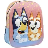 Cerda Kinderrucksack Bluey Kinderrucksack – 3D Motiv Rucksack für Jungen & Mädchen