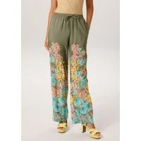 Aniston CASUAL Schlupfhose mit farbenfrohen Blumendruck