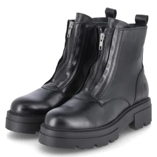 Apple of Eden Combat Boots STAR 1  Schwarz - Gr. 40 -  Leder und Textil