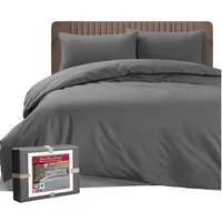 DecoHomeTextil Heimtextilmanufaktur Bettwäsche Set Bettgarnitur mit Reißverschluss Polycotton Uni