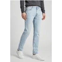 Calvin Klein Jeans Slim-fit-Jeans SLIM TAPER mit Markenlabel