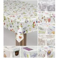 laro Tischdecke laro Wachstuch-Tischdecke Wachstischdecke Gartentischdecke