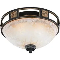 TRIO Leuchten Deckenleuchte Quinta, ohne Leuchtmittel, Deckenlampe, Leuchtmittel tauschbar
