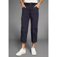 KangaROOS Caprihose (2-tlg., mit abnehmbarem Gürtel) mit seitlich aufgesetzten Taschen