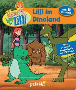 Hexe Lilli Puzzlebuch >> Lilli im Dinoland