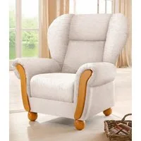 Home affaire Sessel Milano, bequemer Ohrensessel im Landhaus-Stil, Breite 99cm, Hochlehnsessel