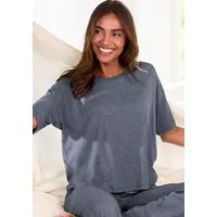 Vivance Dreams by Lascana T-Shirt in weicher Rippqualität