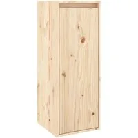 vidaXL Regal Wandschrank 30x30x80 cm Massivholz Kiefer, 1-tlg.