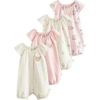 Next Strampler Baby-Strampler aus Jersey (4-tlg)