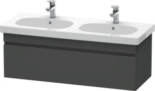 Duravit DuraStyle Waschtischunterbau wandhängend Graphit Matt 1150x453x398 mm - DS638604949 DS638604949