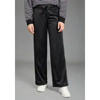 KangaROOS Sporthose casual Trikot-Hose, bequemer Schnitt, mit Bindeband am Bund
