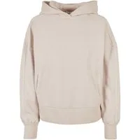 URBAN CLASSICS Rundhalspullover Urban Classics Damen Ladies Heavy Terry Garment Dye Hoody (1-tlg)