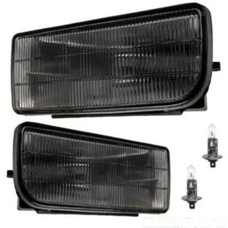 2x Nebelscheinwerfer in SCHWARZ Birnen H1 Links + Rechts für BMW 3er E36 (alle)