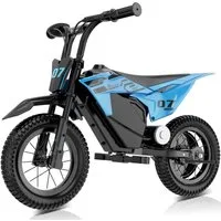 EVERCROSS TECH Elektro-Kindermotorrad Elektro Motorrad mit 150W Motor, 12 Zoll Luftreifen, 5,2AH, MAX 10KM Lange Reichweite, Elektromotorrad für Kinder