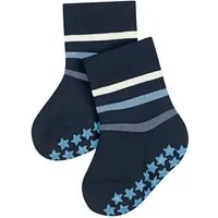 FALKE Haussocken Multi Stripe Haussocken (1-Paar) Vollplüsch-Strumpf aus Baumwolle