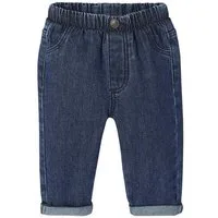 vertbaudet Regular-fit-Jeans Baby Jeans mit Dehnbund BASIC Bundweite verstellbar