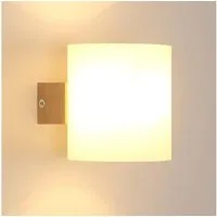 Riserva Wandleuchte Holztreppen Wandleuchte, Glas Wandleuchte, E27,für Wohnzimmer,Flur