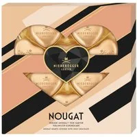Niederegger Süßigkeit Niederegger Nougat-Herzen, 125 g, 10 St.
