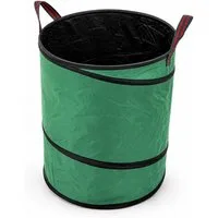 VABIONO Gartensack PopUp Gartenabfallsack Oxford 600D robuste Premium Qualität 150 Ltr., für Rasen, Laub, Heckenschnitt, Baumschnitt, (Metallstützringe (3,5 mm), 1-tlg., kostenloser Versand)
