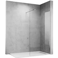 SONNI Duschwand Walk-in-Dusche NANO-GLAS (70cm-120cm) Glas für Dusche mit 8mm, 8mm Einscheibensicherheitsglas, Höhe 200cm